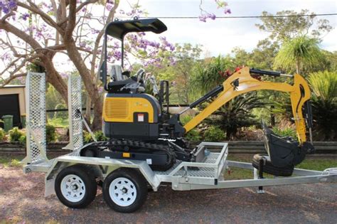 mini excavator trailers for sale gold coast|Mini Excavator Trailers For Sale Brisbane .